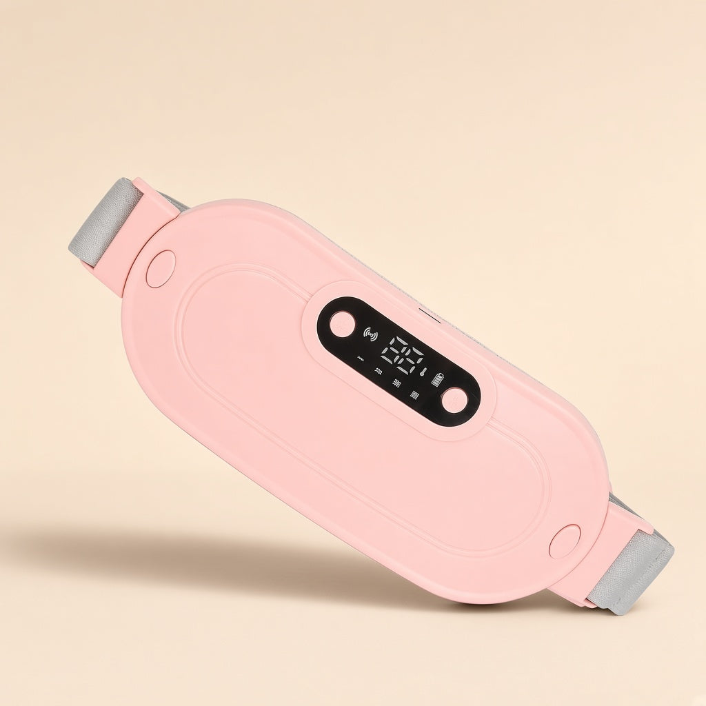 Masajeador térmico menstrual rosa — ohlunara.
