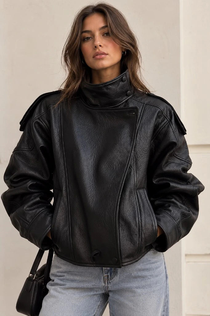 Chaqueta Milán Negro — vista frontal