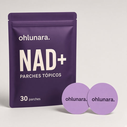 Parches de bienestar NAD+ ohlunara.